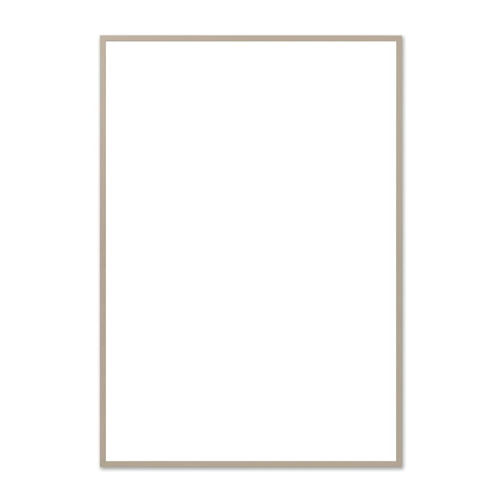 Picture frame oak beige, plexiglass for The Poster Club