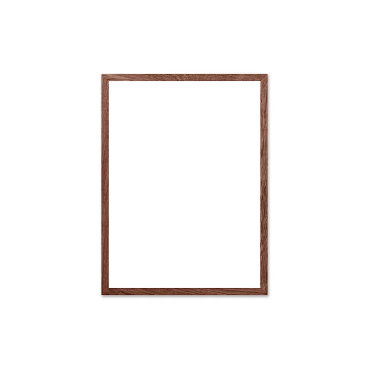 Picture frame oak brown for The Poster Club