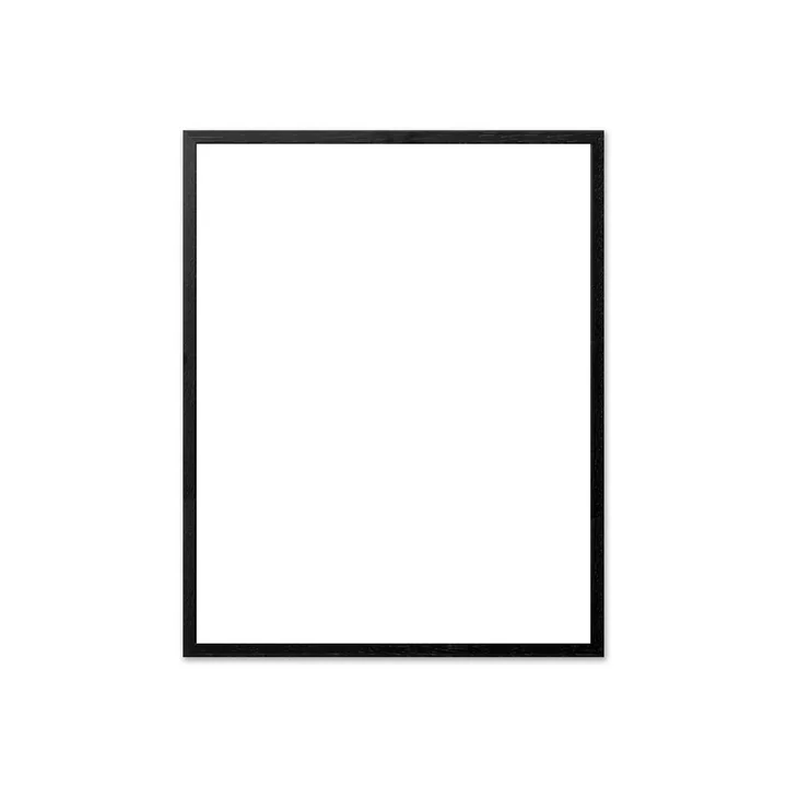 Picture frame oak black, plexiglass for The Poster Club