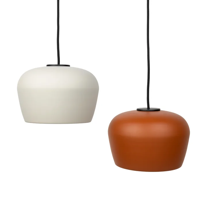 Studio Zondag - ZS22 Pendant light, lime white and brick