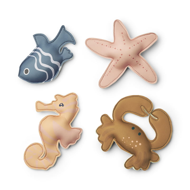 Dion Diving animals, sea creature / sandy (set of 4) by LIEWOOD
