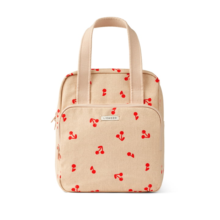 Elsa Backpack, 30 x 24 x 12 cm, cherries / apple blossom by LIEWOOD