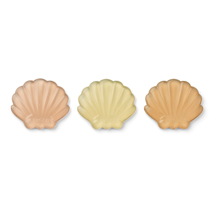 Kayden Reusable ice packs, shell, pale tuscany mix (set of 3) by LIEWOOD