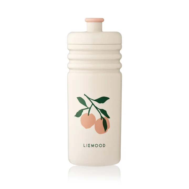 Lionel Statement Water bottle, 430 ml, peach perfect / sea shell by LIEWOOD