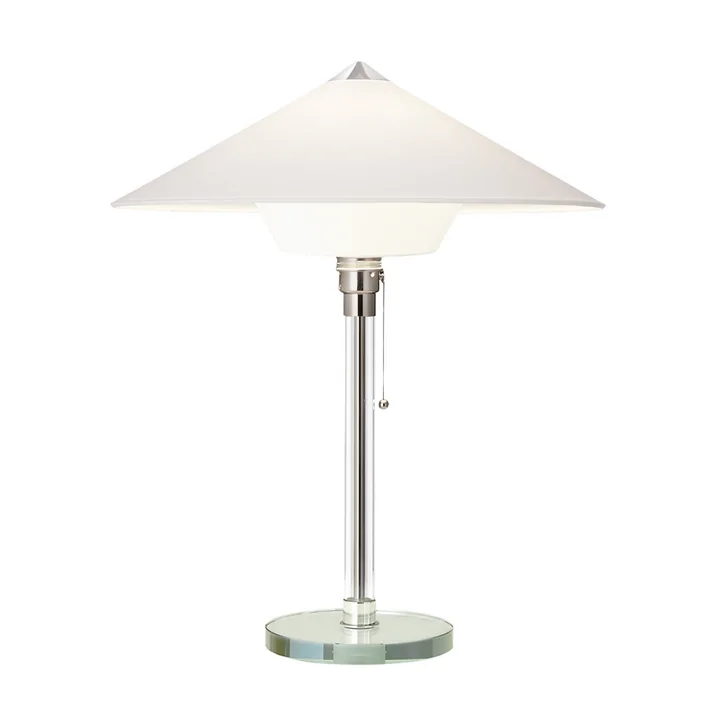 Tecnolumen - Wagenfeld Table lamp WG28, H 50 cm x Ø 44 cm, white