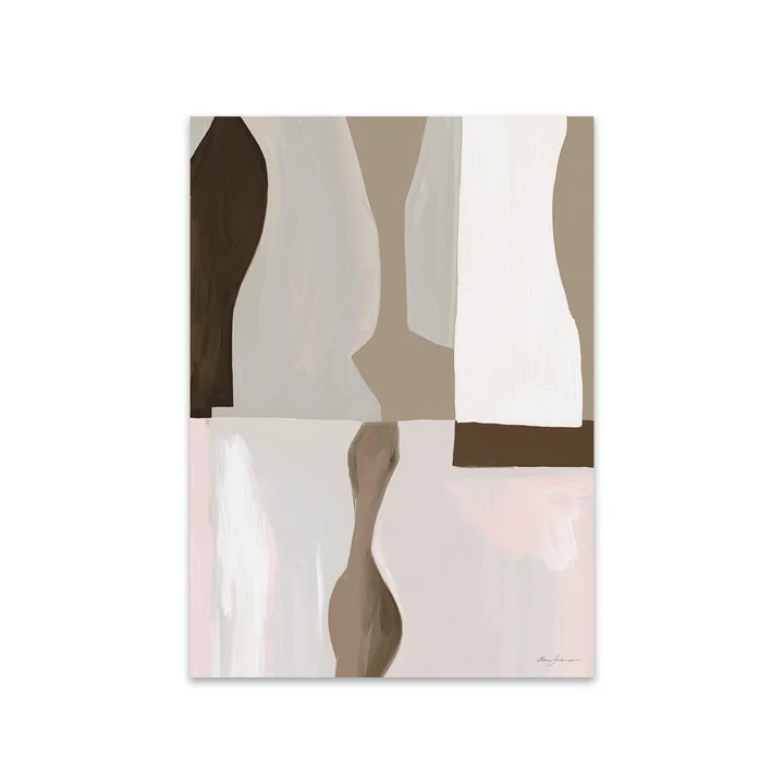 The Poster Club - Pastels en Forme by Anna Johansson, 50 x 70 cm