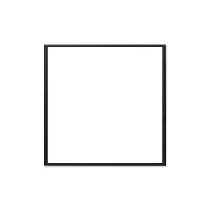 Picture frame aluminum black for The Poster Club