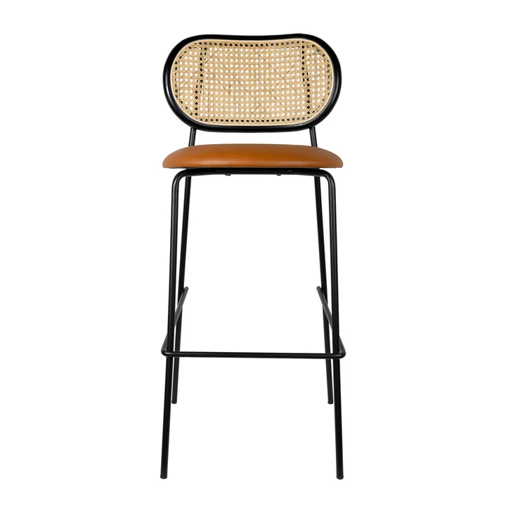 Studio Zondag - Rabbit Bar stool, black ash / black frame