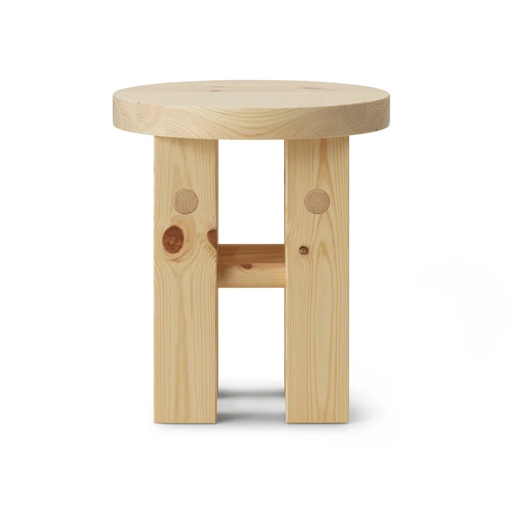 Fyr Stool, pine from Normann Copenhagen