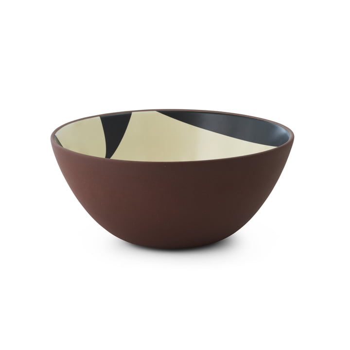 Line Bowl, Ø 23 cm, red clay from Normann Copenhagen