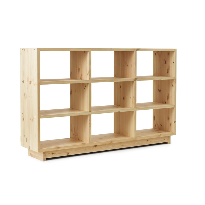 Plank Bookshelf, high, pine from Normann Copenhagen