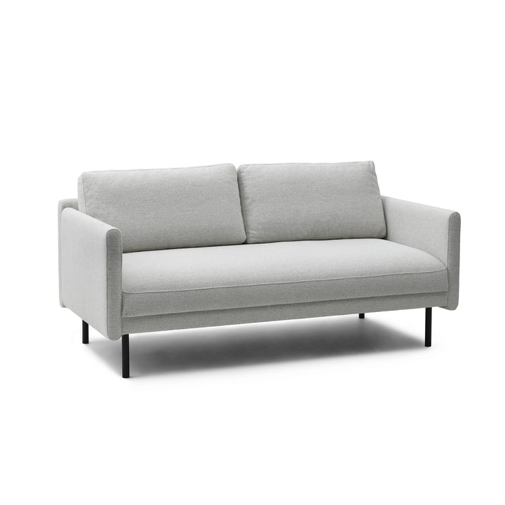 Rar 2-seater sofa, black / Venezia off-white from Normann Copenhagen