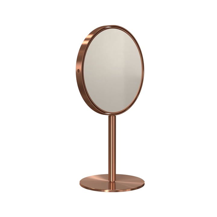 Nova2 Cosmetic mirror with 5x magnification 1943, copper brushed, WxH 16x2 8. 6 cm from Frost