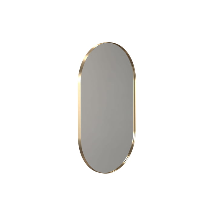 Frost - Unu Wall mirror 4145 with frame, oval, 60x100 cm, gold brushed