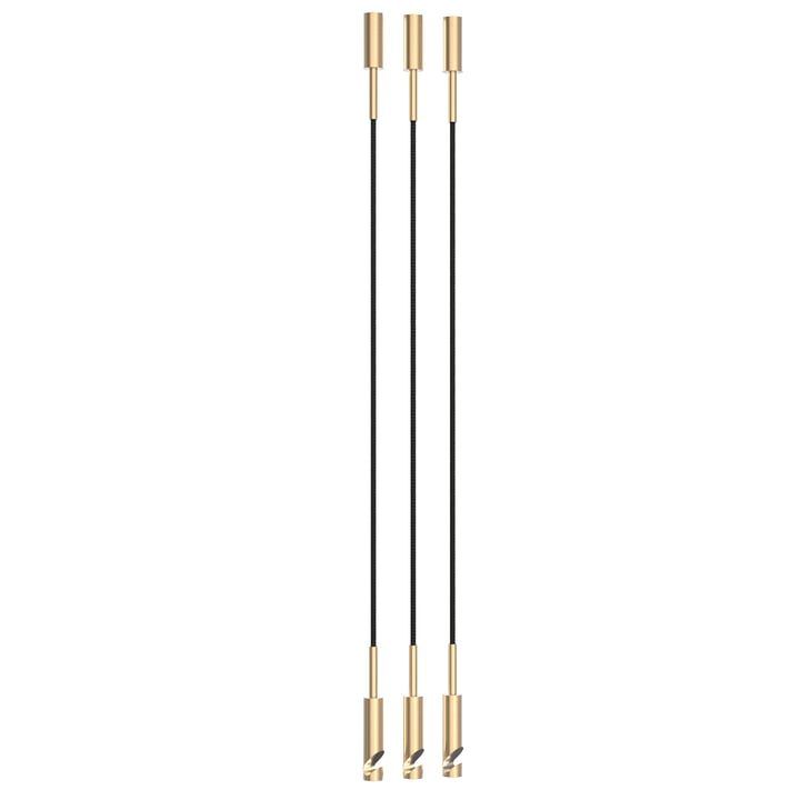 Carry Ceiling hook, brushed gold (set of 3) from Frost