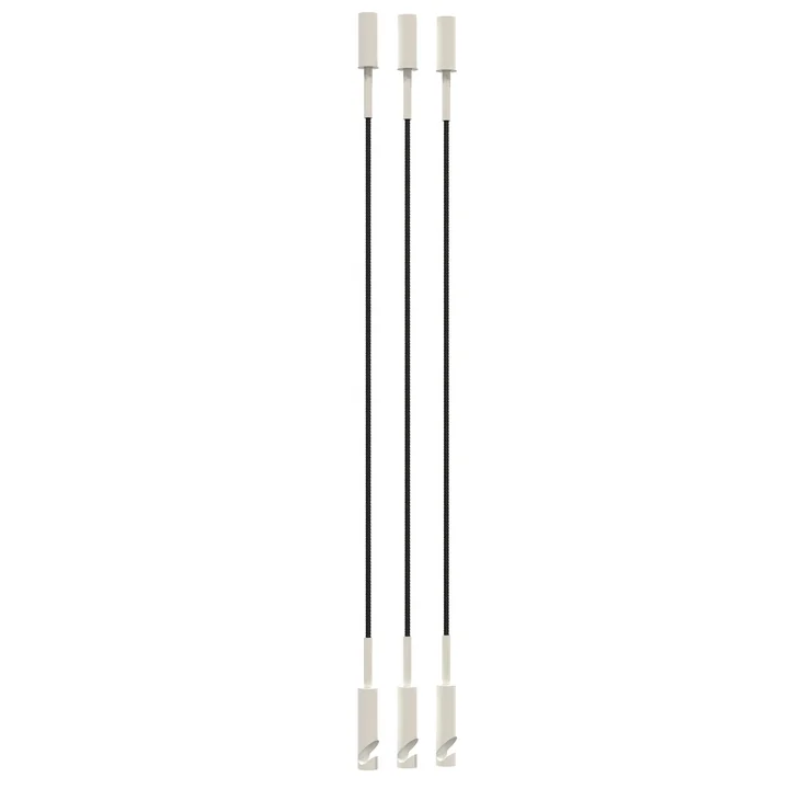 Carry Ceiling hooks, matt white (set of 3) from Frost