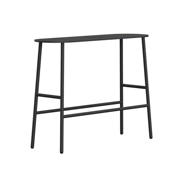 Bukto Bench 6305, black matt, LxWxH 60x1 8. 5x45 cm from Frost