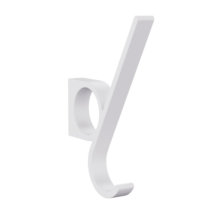 HANA - Amo Wall hooks, white powder-coated