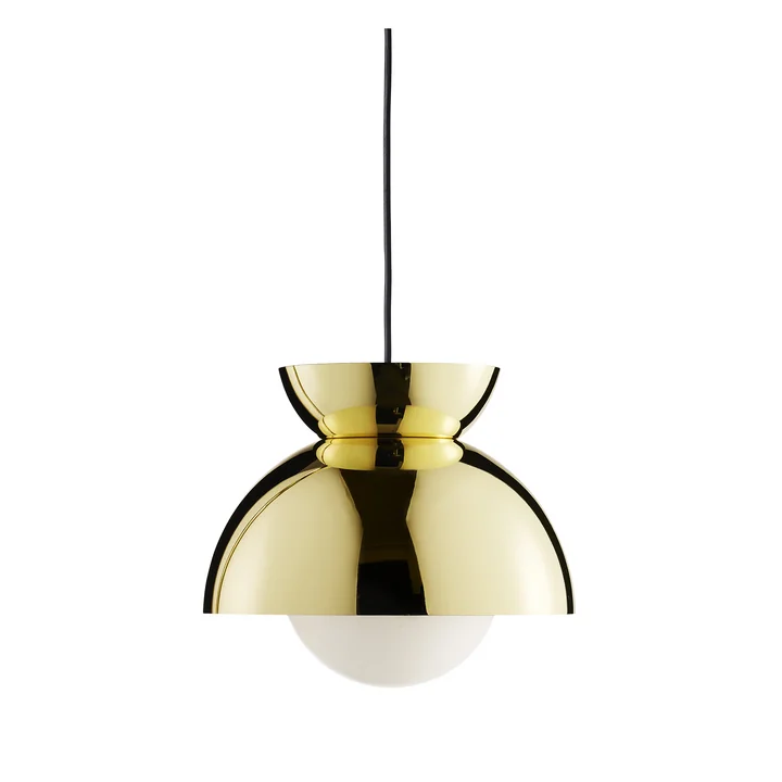 Butterfly Pendant light Ø 21 cm x H 18 cm, brass by Frandsen