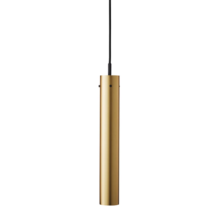 Frandsen - FM 2014 pendant light, Ø 5.5 x H 36 cm, solid polished brass