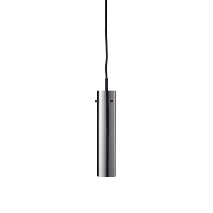 FM2014 Pendant light, Ø 5.5 x H 24 cm, shiny stainless steel by Frandsen