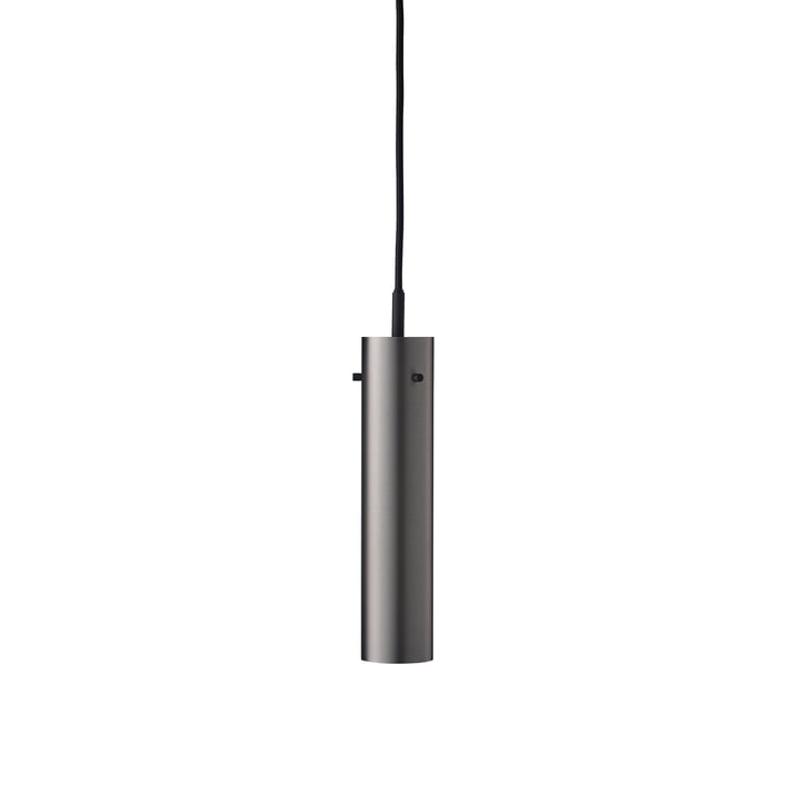 FM2014 Pendant light, Ø 5.5 x H 24 cm, polished stainless steel by Frandsen