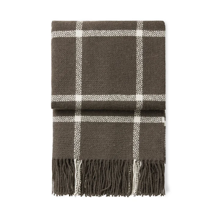 Tartan Blanket, 130 x 190 cm, brown from Elvang