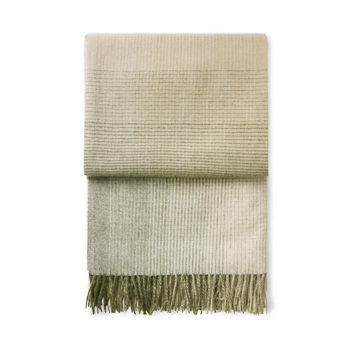Elvang - Horizon Blanket, 130 x 200 cm, bottle green