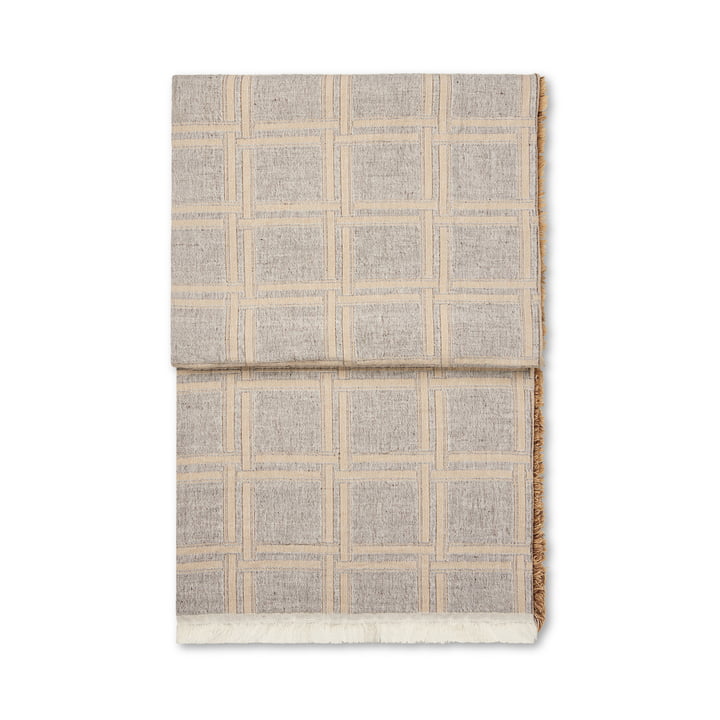 Elvang - Dahlia Blanket, 130 x 180 cm, brown