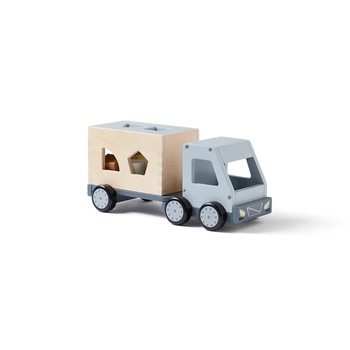 Aiden Plug-in game truck, colorful (set of 7) by Kids Concept
