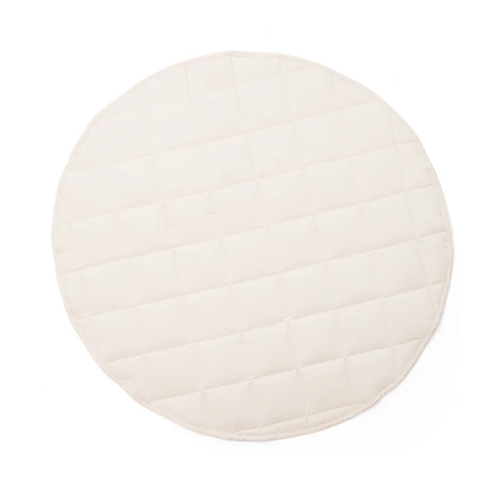 Play rug, round, Ø 100 cm, offwhite by Kids Concept