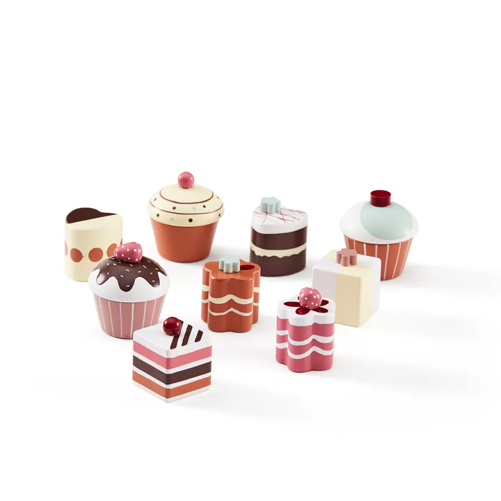 Bistro Cookie set, colorful (set of 9) from Kids Concept