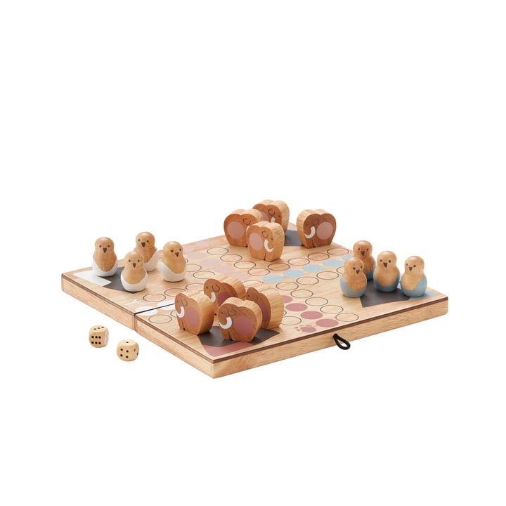Neo Board game Ludo, natural by Kids Concept