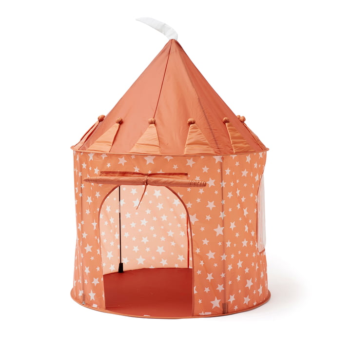 Star Play tent, Ø 100 x H 130 cm, rust brown by Kids Concept