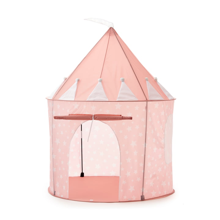 Star Play tent, Ø 100 x H 130 cm, pink by Kids Concept