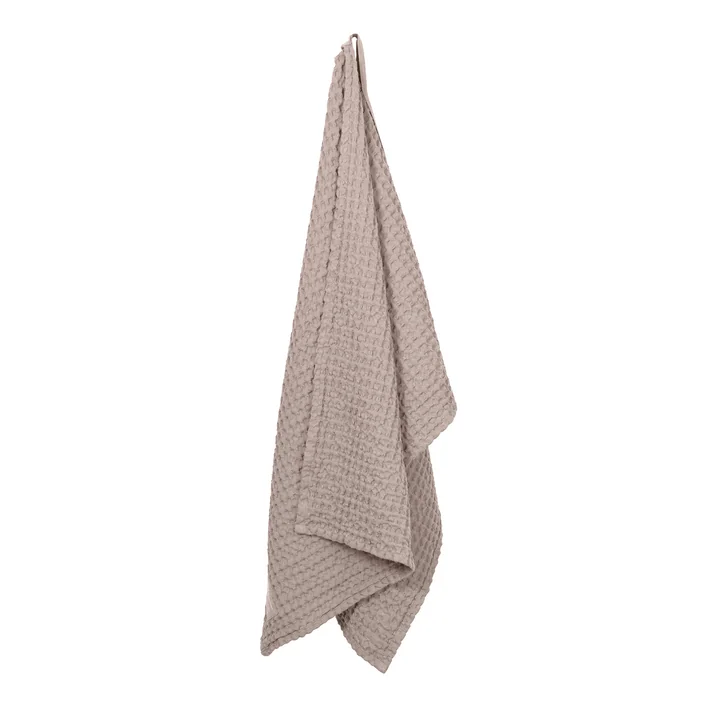Big Waffle Shower towel from The Organic Company