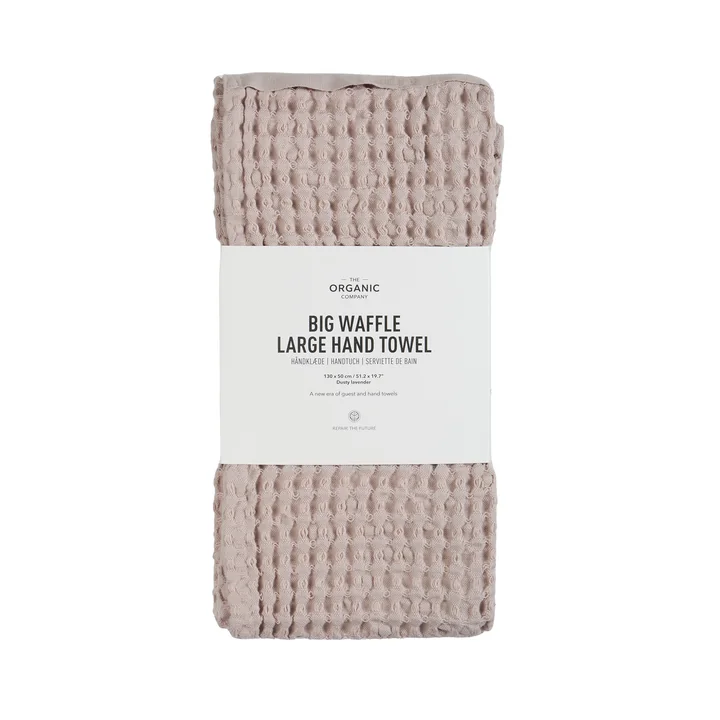 Big Waffle Shower towel from The Organic Company