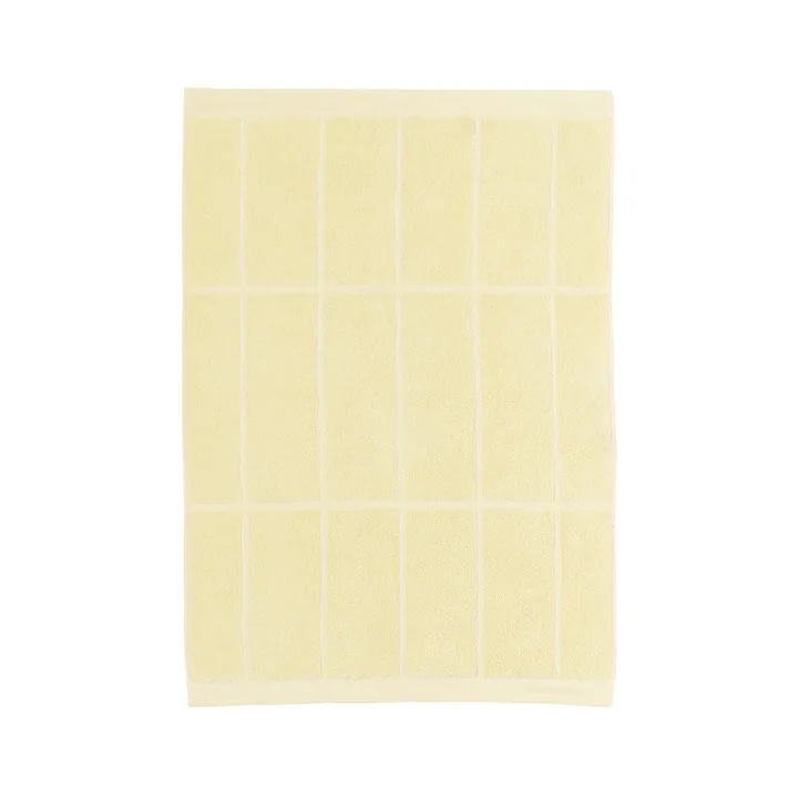Tiiliskivi Towel, 50 x 70 cm, butter yellow from Marimekko