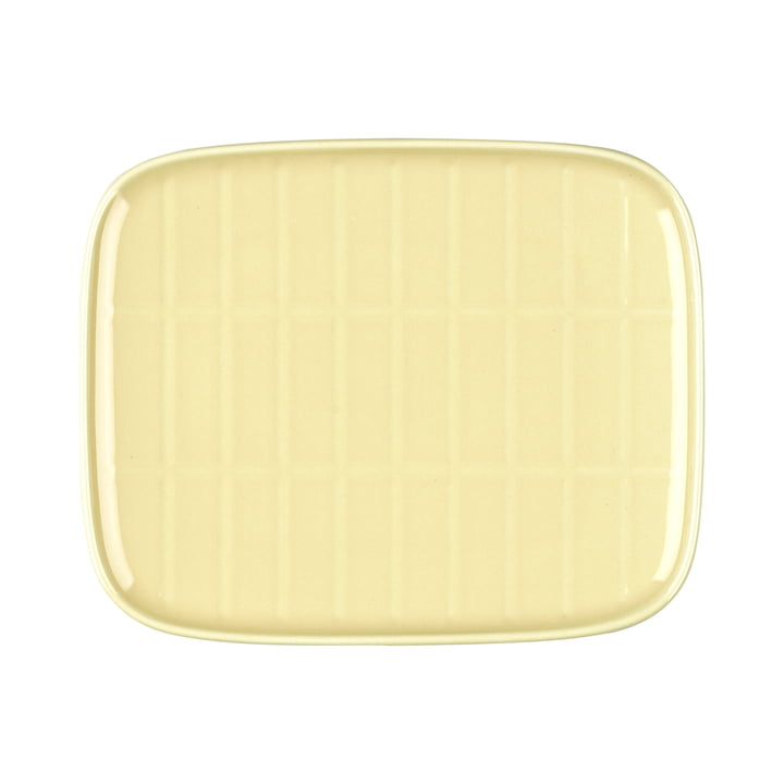 Marimekko - Tiiliskivi Serving platter, 15 x 12 cm, butter yellow