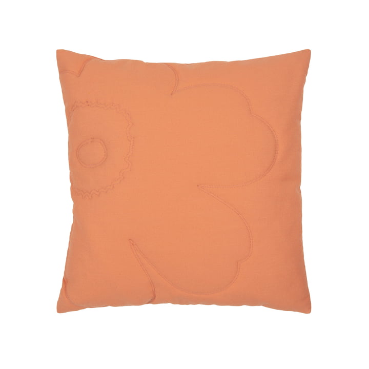 Unikko Cushion cover, 50 x 50 cm, light terra by Marimekko