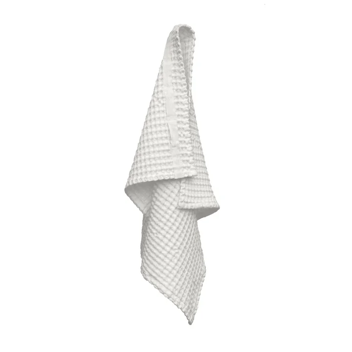 The Organic Company - Big Waffle Towel, 50 x 75 cm, natural white