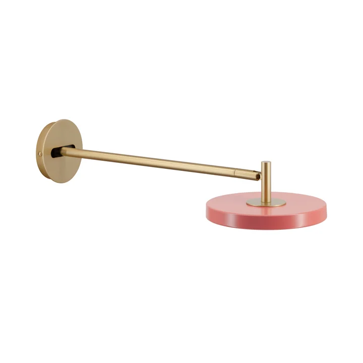 Asteria Wall Wall light LED, long, nuance rose by Umage