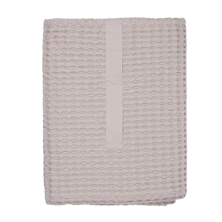 The Organic Company - Big Waffle Bath towel & Blanket, 100 x 150 cm, dusty lavender