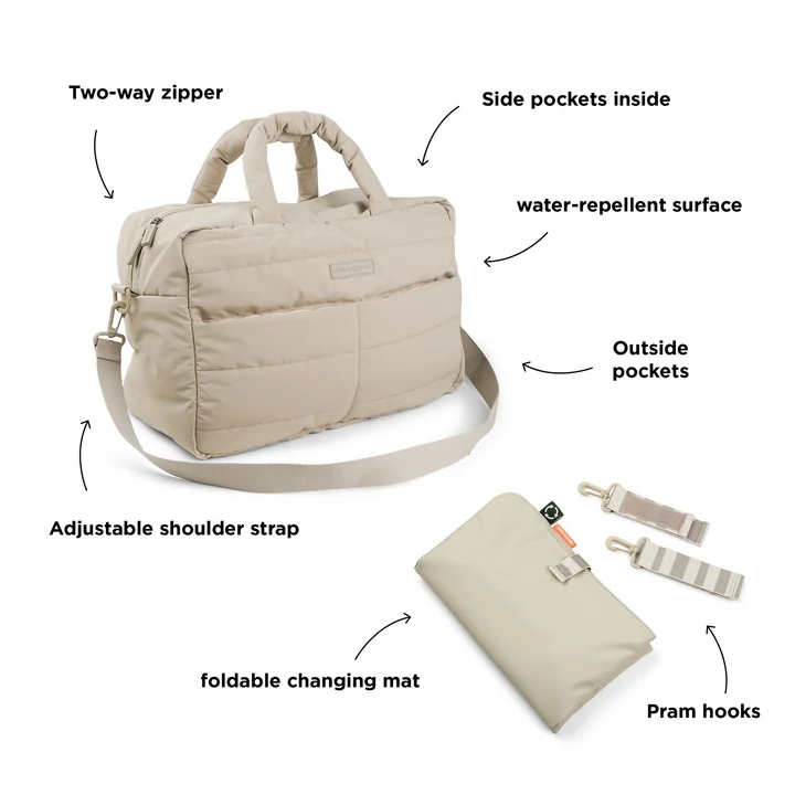 Done by Deer - Quilted changing bag