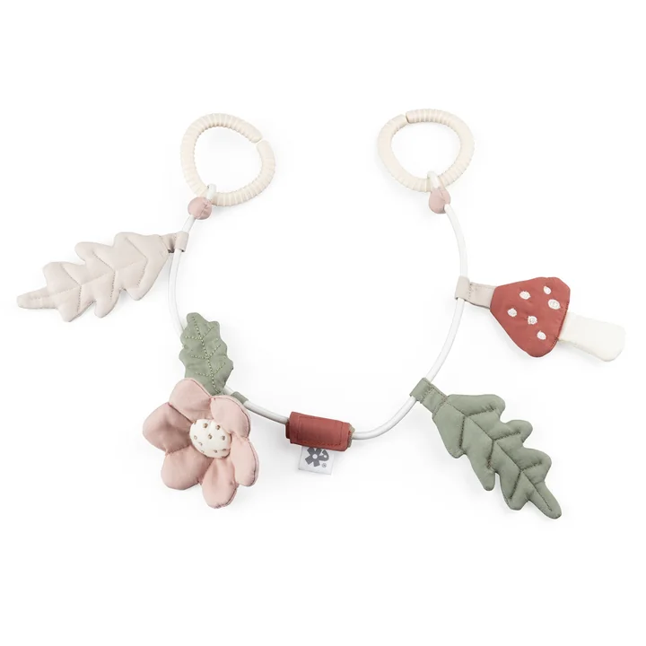 Organic cotton baby carriage chain from Sebra