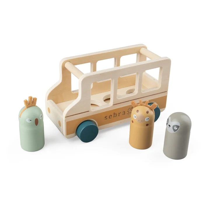 The wooden bus from Sebra