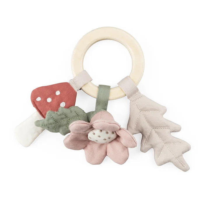 Organic cotton rattle from Sebra