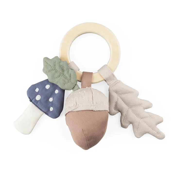 Organic cotton rattle from Sebra