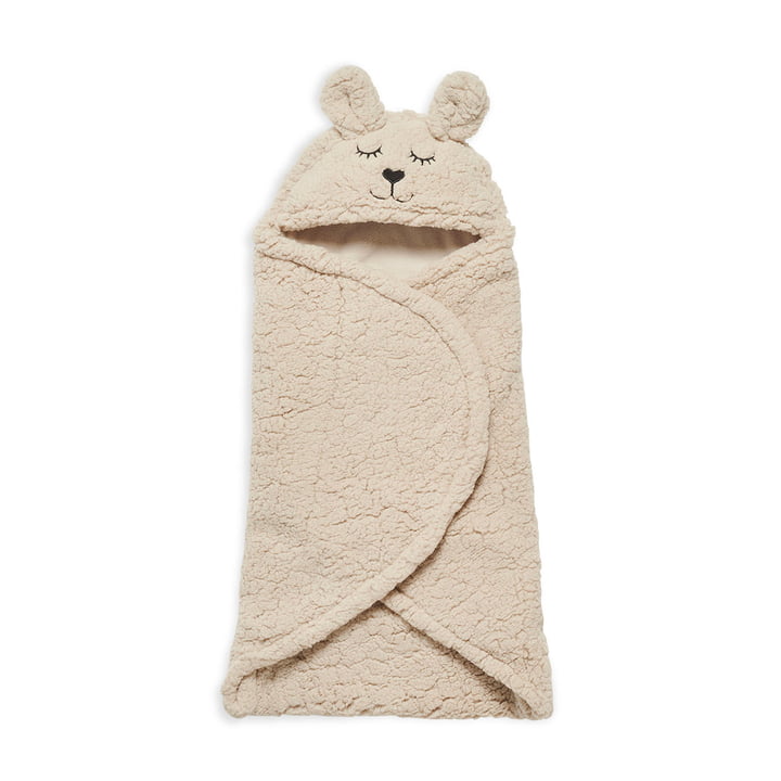Jollein® Wrap blanket Bunny Off White 105x100