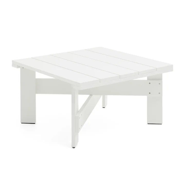 HAY - Crate Side table, L 75.5 cm, white